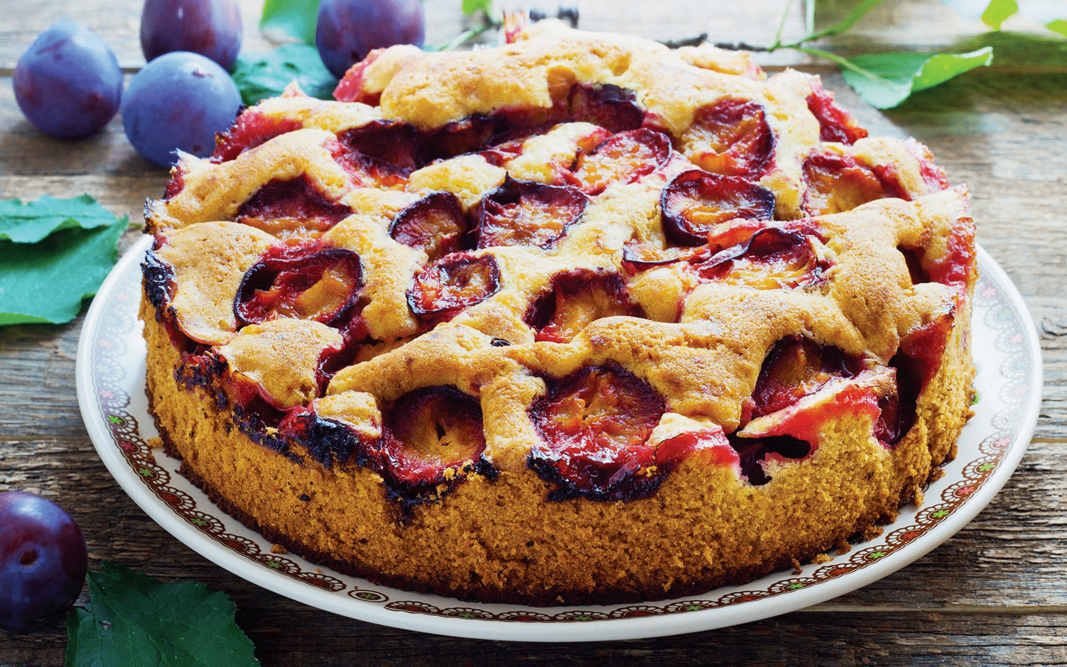 recipe image Švestkový koláč