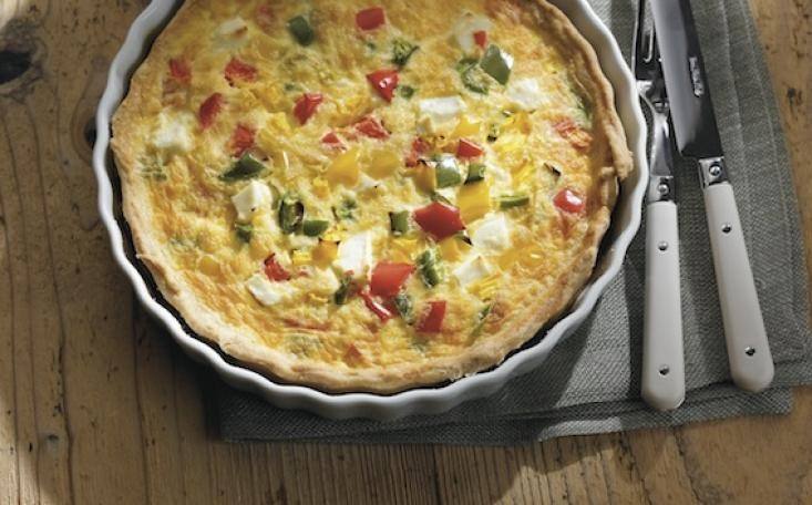 recipe image Kalifornský koláč s paprikou a sýrem Feta